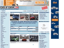 Tablet Screenshot of cars-of-europe.com